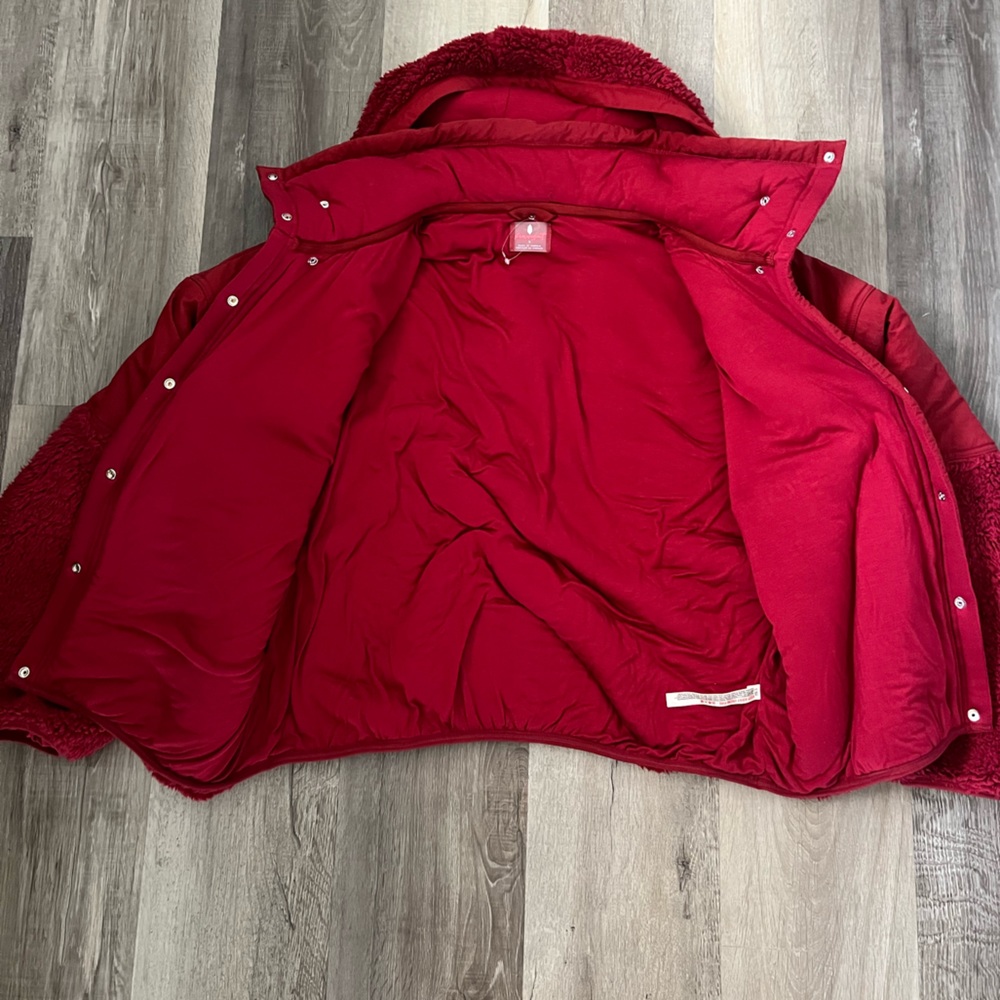 Free People Adventure Awaits Fleece Sherpa Hooded Jacket - Picture 7 of 12